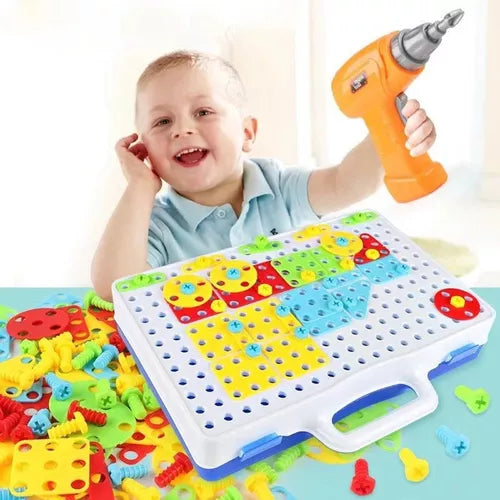Taladro 3D para niños 4 EN 1 Juguete