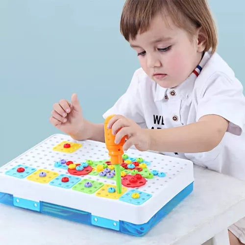 Taladro 3D para niños 4 EN 1 Juguete
